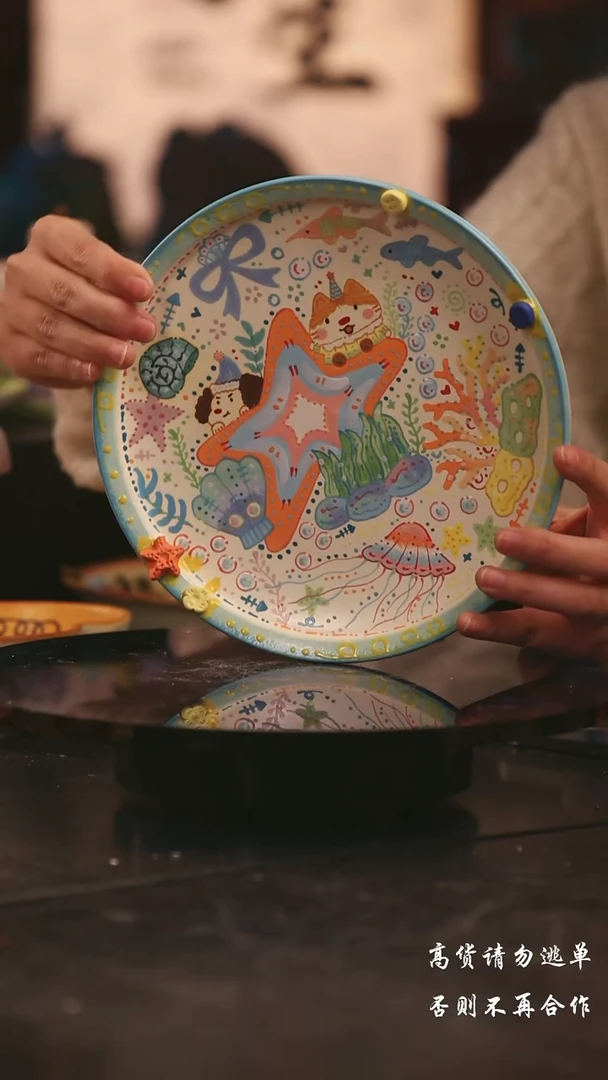 陶瓷景德镇可爱设计师款陶瓷