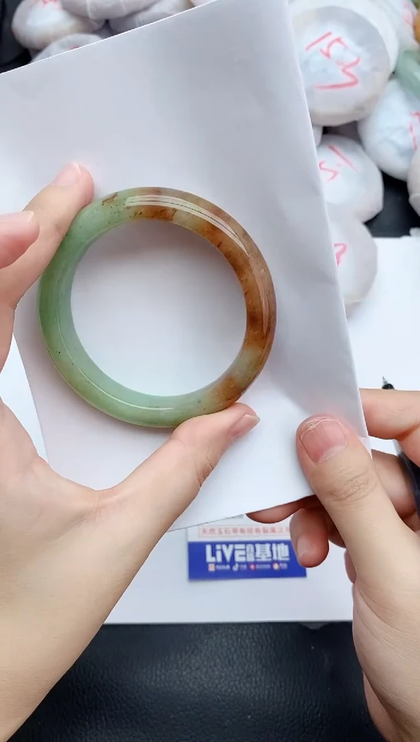 未镶嵌手镯石英质玉54+55/56