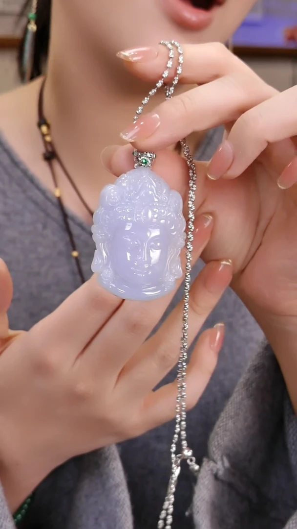 颈饰未镶嵌翡翠国风