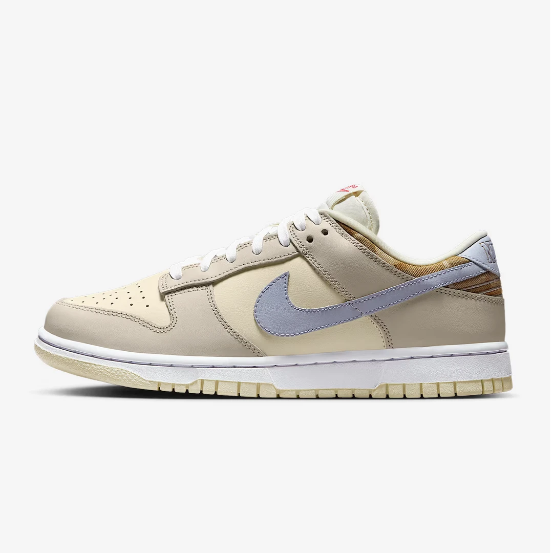 NIKE/耐克『流光风』女子秋季米色Dunk Low 休闲运动板鞋IH7354101
