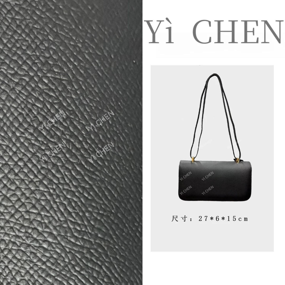 【Yì CHEN】XKY-6995-黑色 简约时尚女士新款轻奢单肩斜跨包