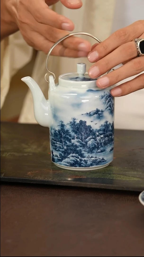明珠堂-山水壶 400ml