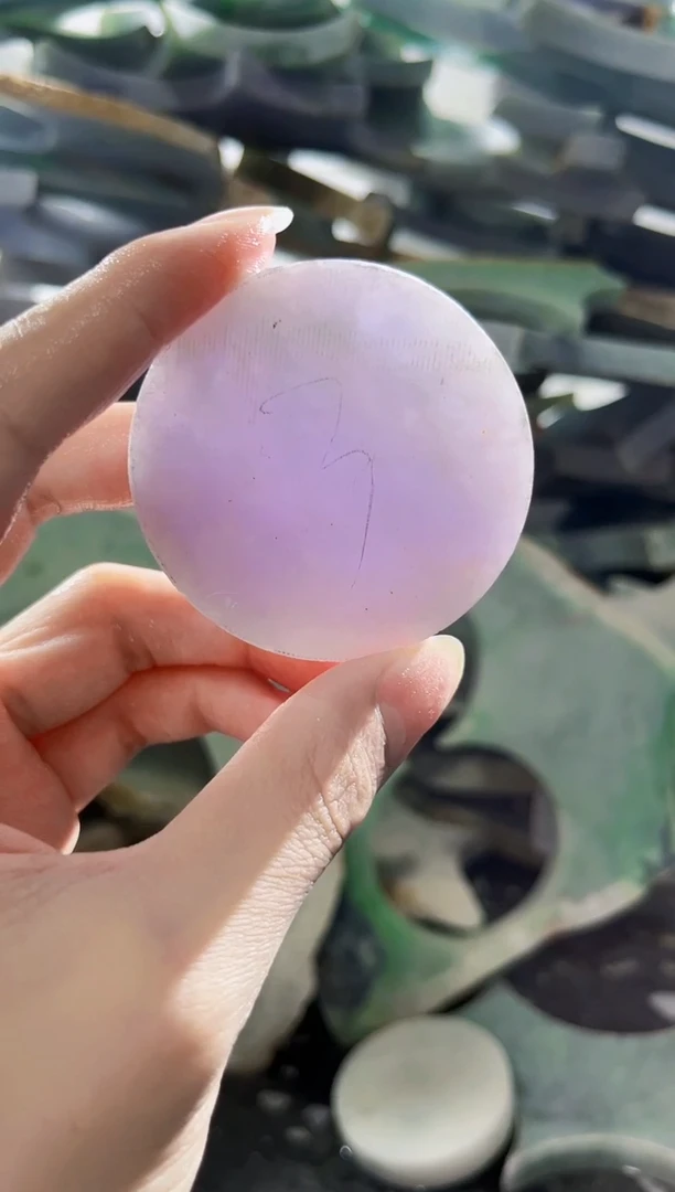 裸石翡翠 缅甸翡翠A货陈8271