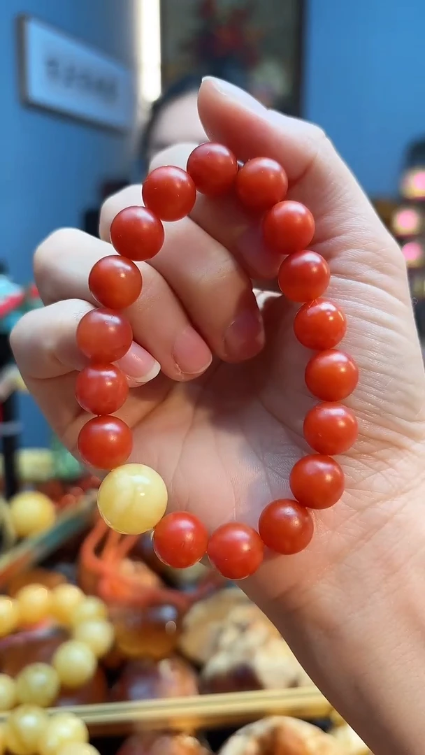 未镶嵌手链南红玛瑙手串