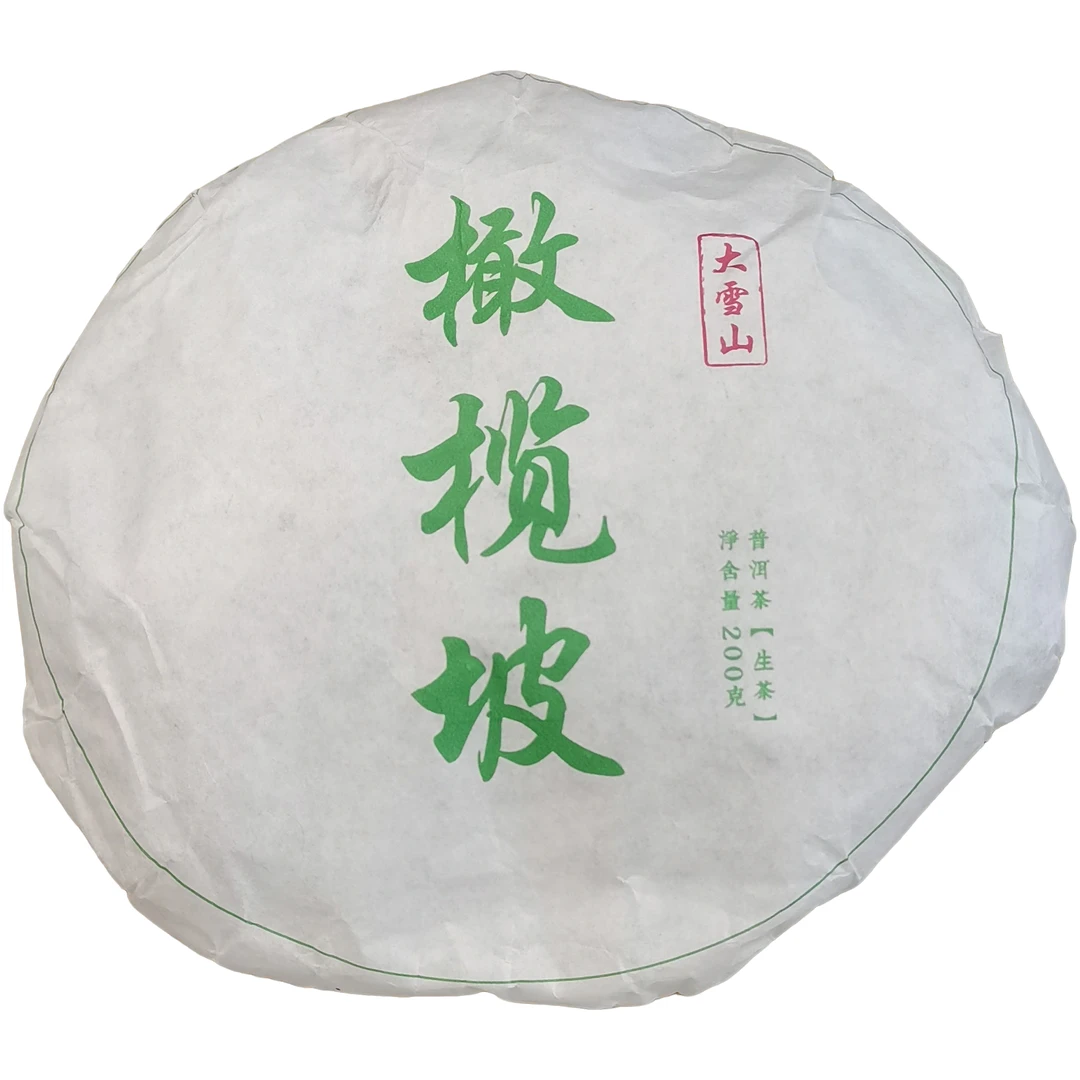 2025春【橄榄坡·大树】生茶紧压饼茶-6月14日【23】