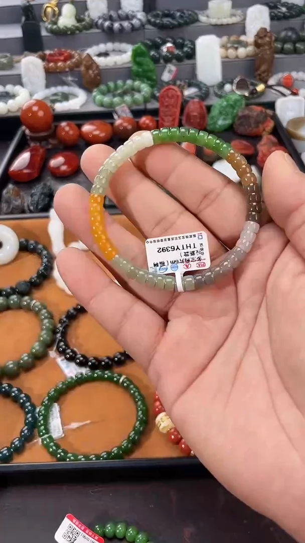 手串未镶嵌和田玉多样性发一件THTY6392