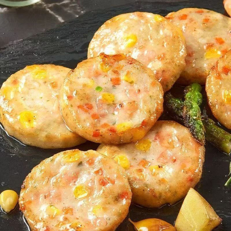 【果蔬鲜虾饼】蔬菜鲜虾果蔬虾仁饼冷冻早餐半成品懒人早餐tw