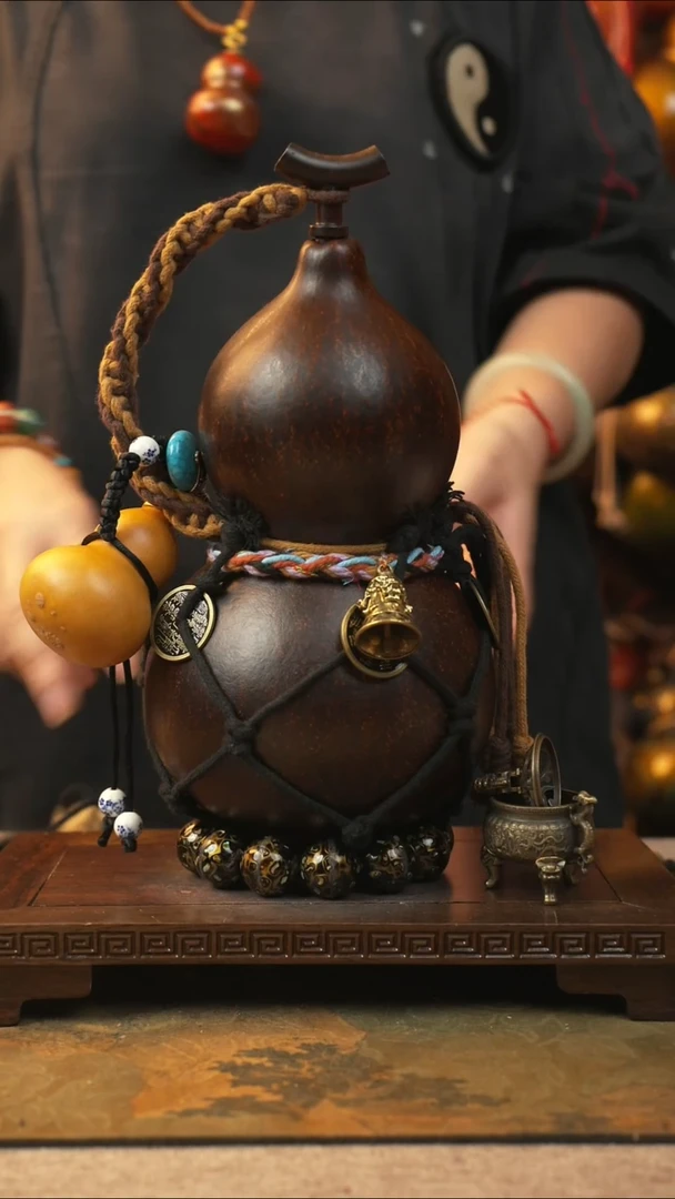 474大漆一物一拍记葫堂出品【不带手串】