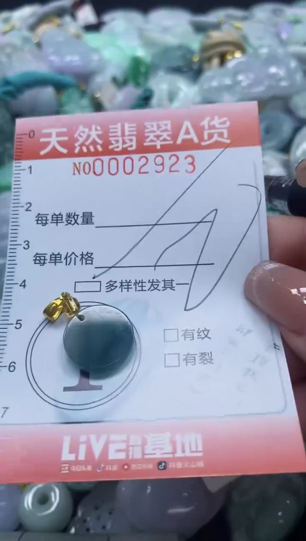 翡翠未镶嵌颈饰闪购0002923