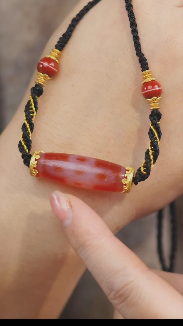 【闪购商品】玛瑙/玉髓项链银S925镶嵌多样性发一