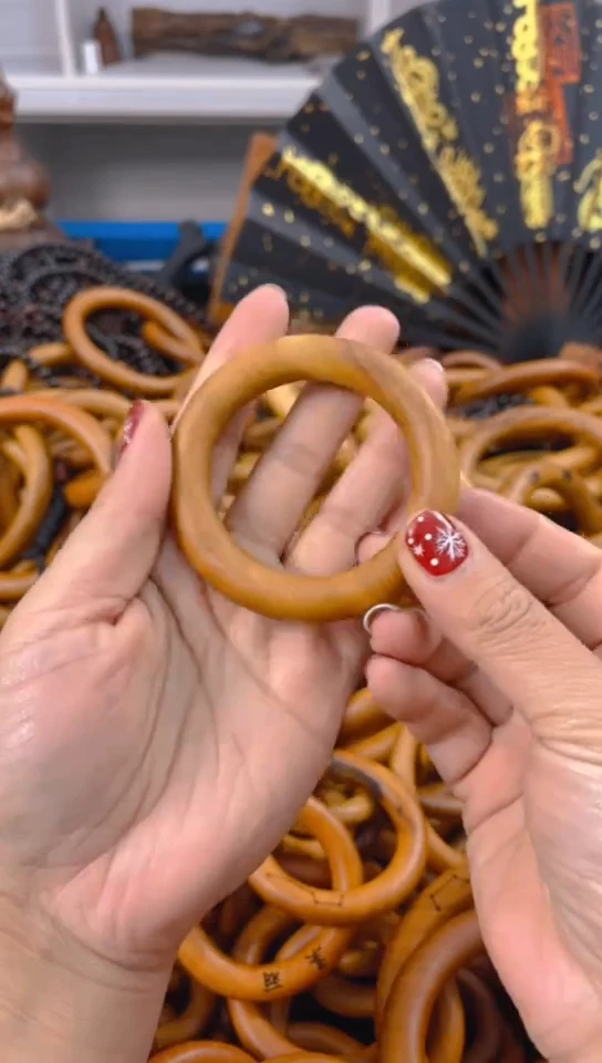 【闪购商品】枣木木雕枣木乾坤圈50一物一拍