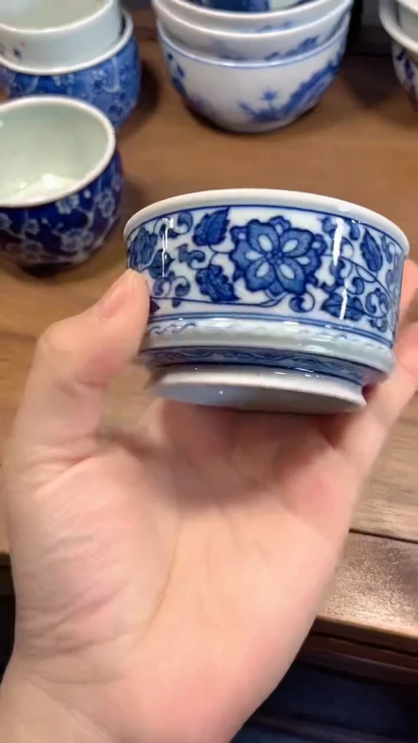 镹曰陶手工手绘柴窑制作微瑕