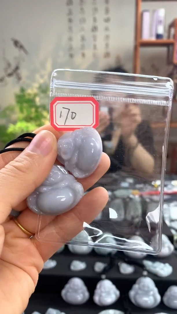 【闪购商品】翡翠颈饰未镶嵌佛公170多样性发一件