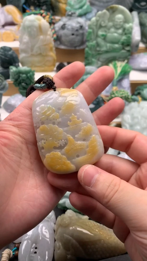 吊坠(不含链)未镶嵌翡翠1