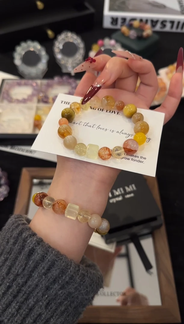 合金手链水晶财富小富婆x3235