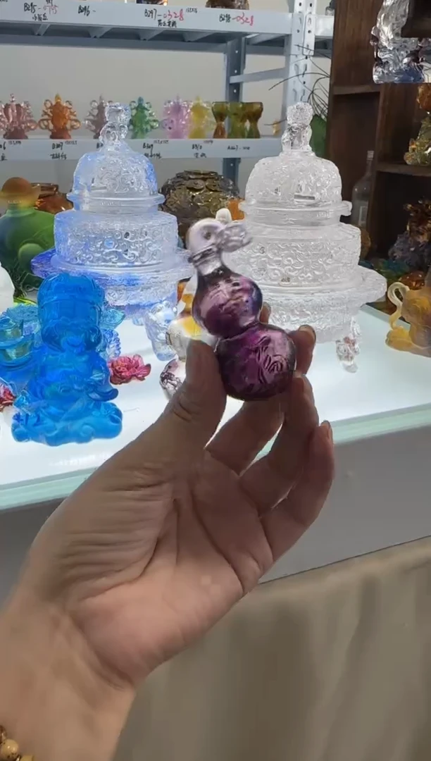 手工艺品琉璃古法琉璃  完品
