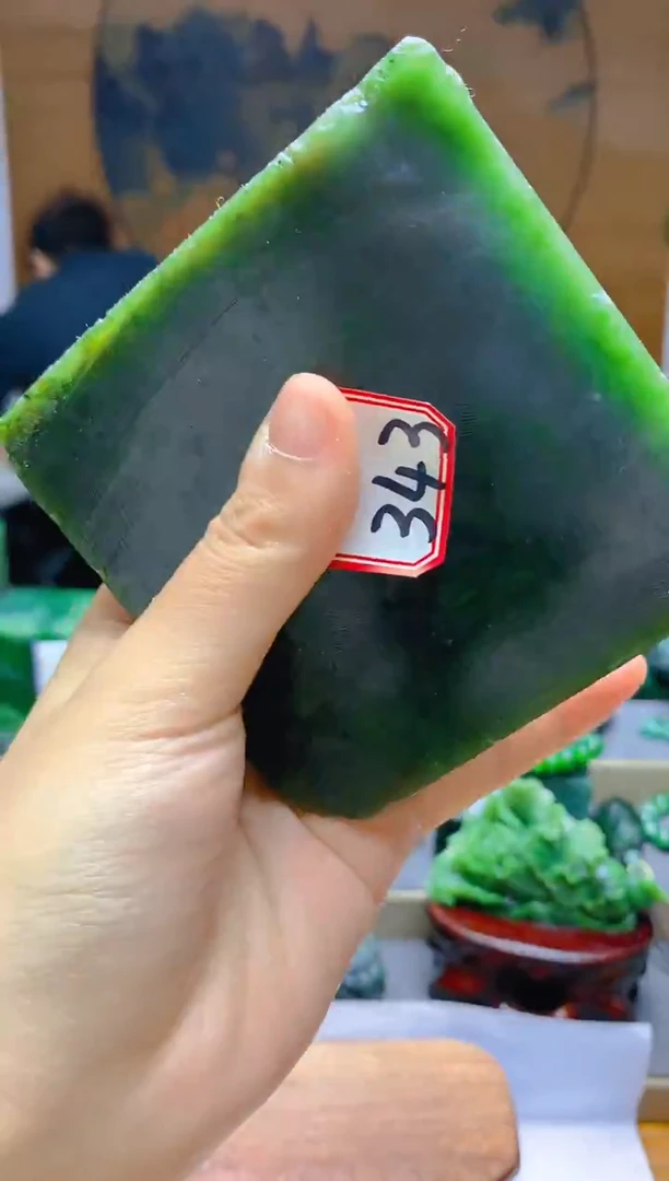 【闪购商品】和田玉（碧玉）未镶嵌珠宝半成品1