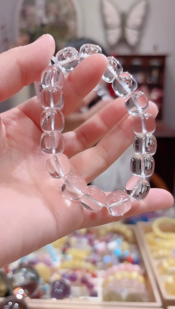 【闪购商品】水晶手串未镶嵌设计款珠串12