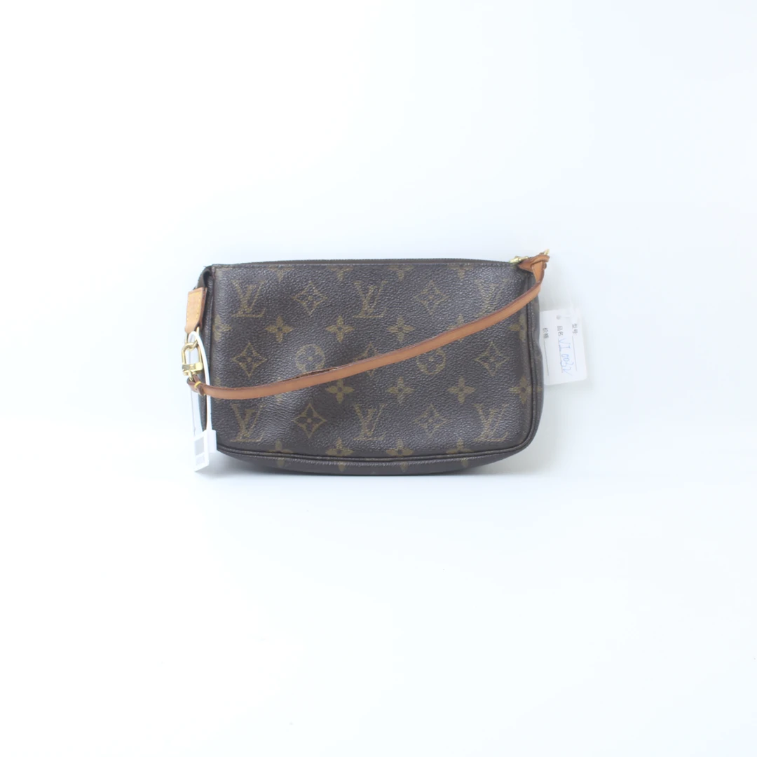 95新 LouisVuitton/路易威登 VI0032经典老花大号麻将包手提包