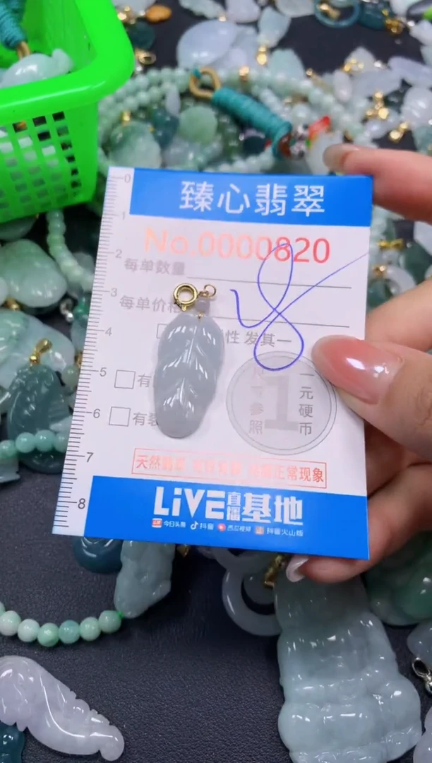 颈饰未镶嵌翡翠820