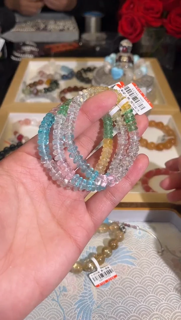 【闪购商品】托帕石手链未镶嵌Q754多样性发货一件