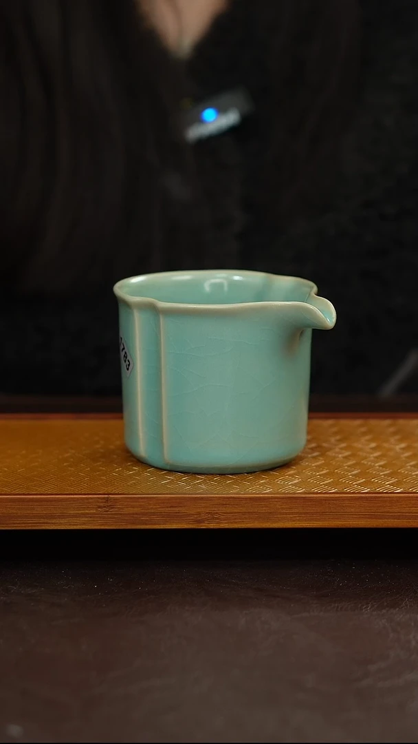 摆件陶原矿原釉汝宋汝瓷