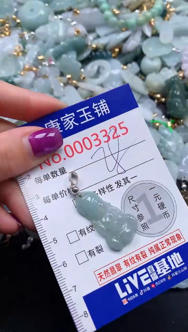 颈饰未镶嵌翡翠3325