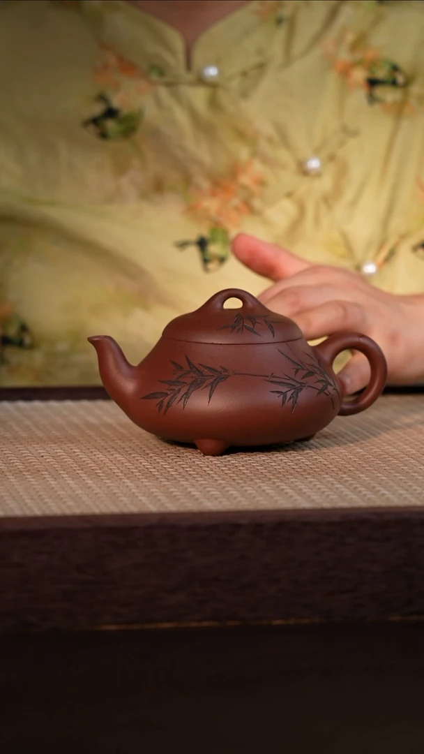 茶壶紫砂紫泥 300cc