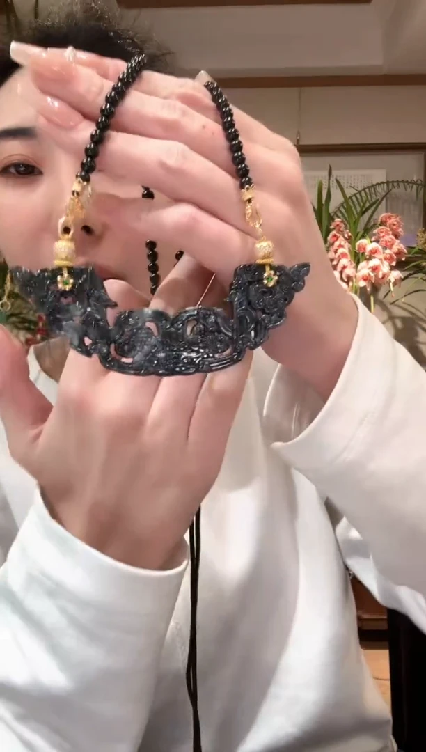 【闪购商品】翡翠颈饰未镶嵌国风