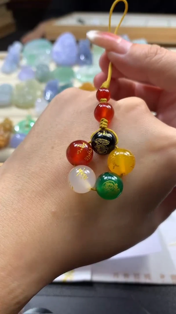 【闪购商品】玛瑙/玉髓车挂未镶嵌玛瑙