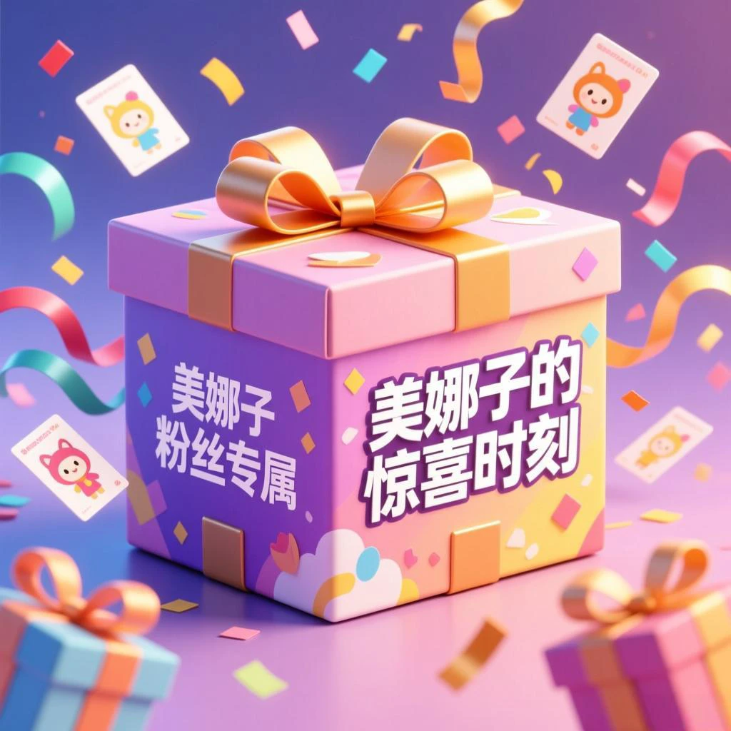 美娜子粉丝手链手镯项链惊喜盒子9