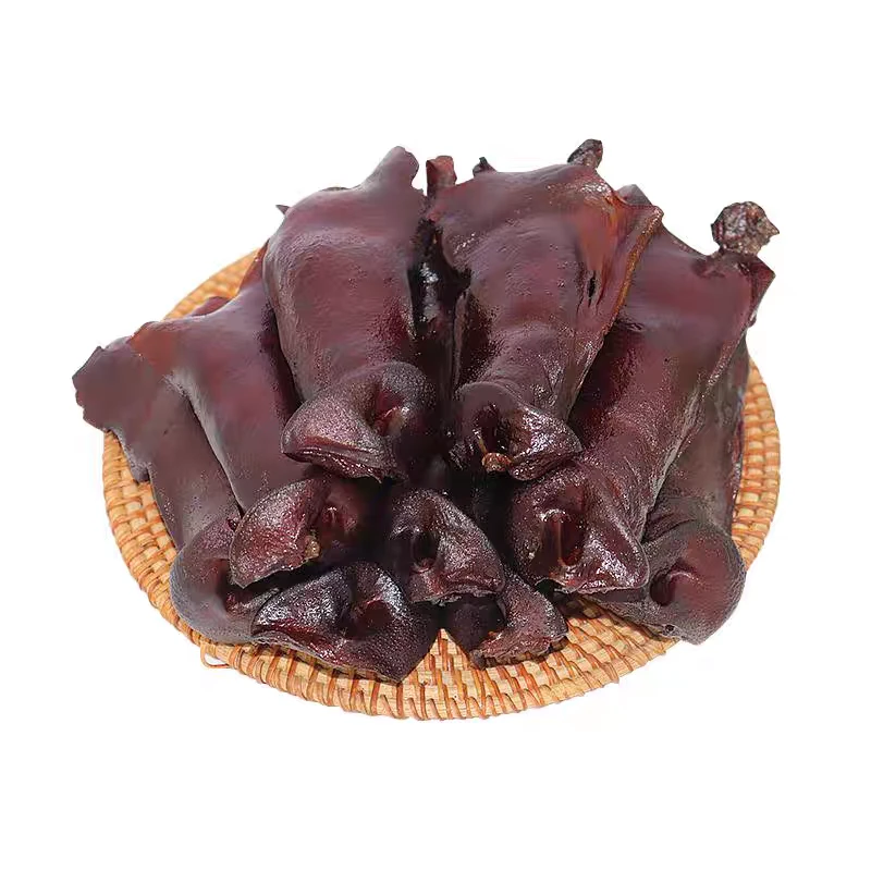 恩施柴火烟熏传统手工制作腊猪拱嘴软糯Q弹