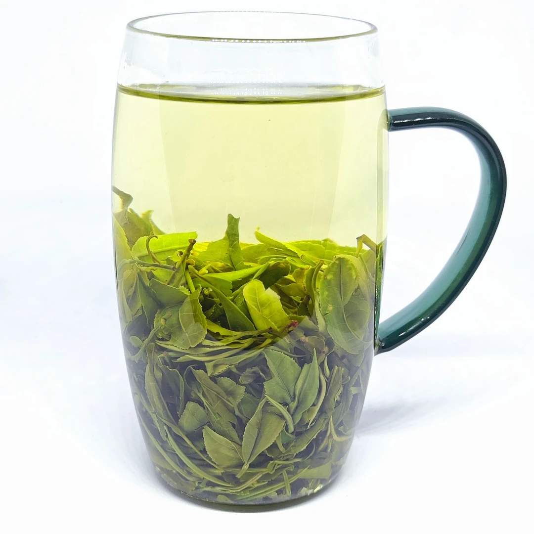 2025新茶雨前茶茶痴瓜片绿茶大叶片片茶醇厚回甘耐泡春茶顺丰快递