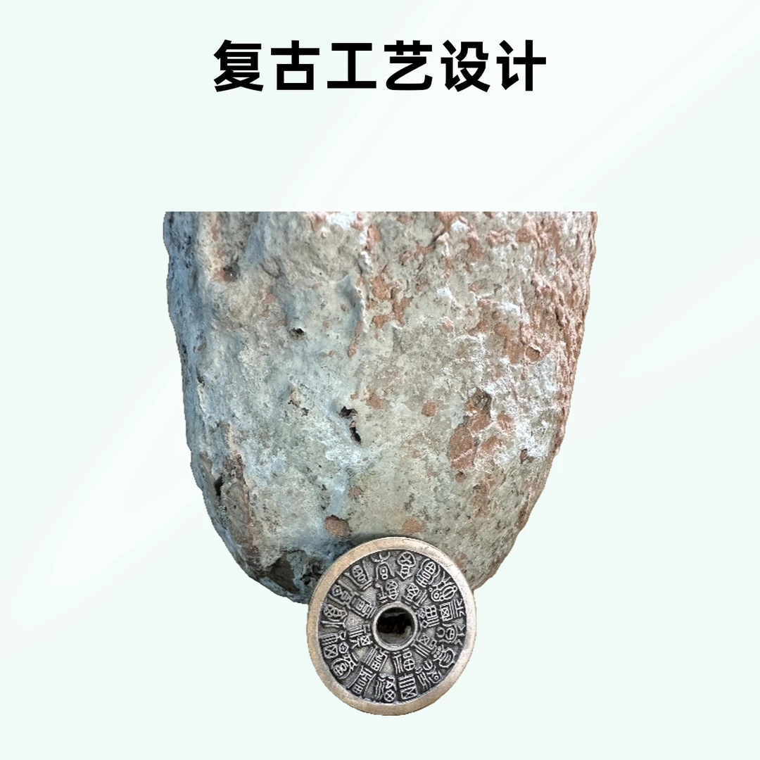 现代工艺品二十四福寿花钱