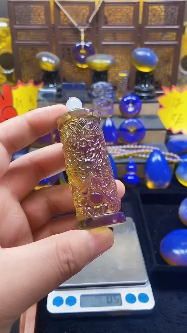 多米天空蓝净水大龙柱