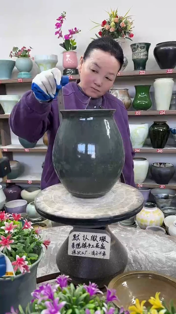 12-19-高25口14瑕-花盆