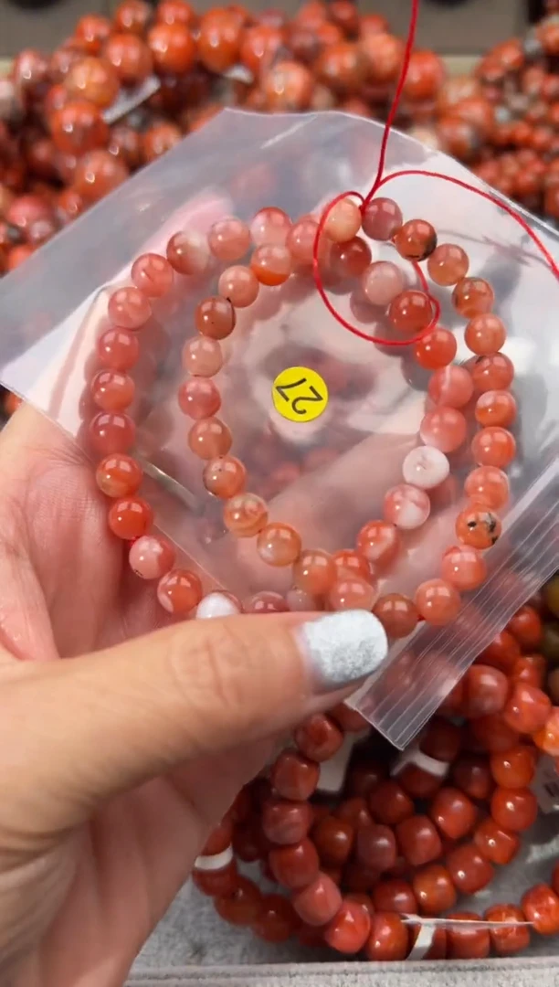 未镶嵌手串南红玛瑙7+