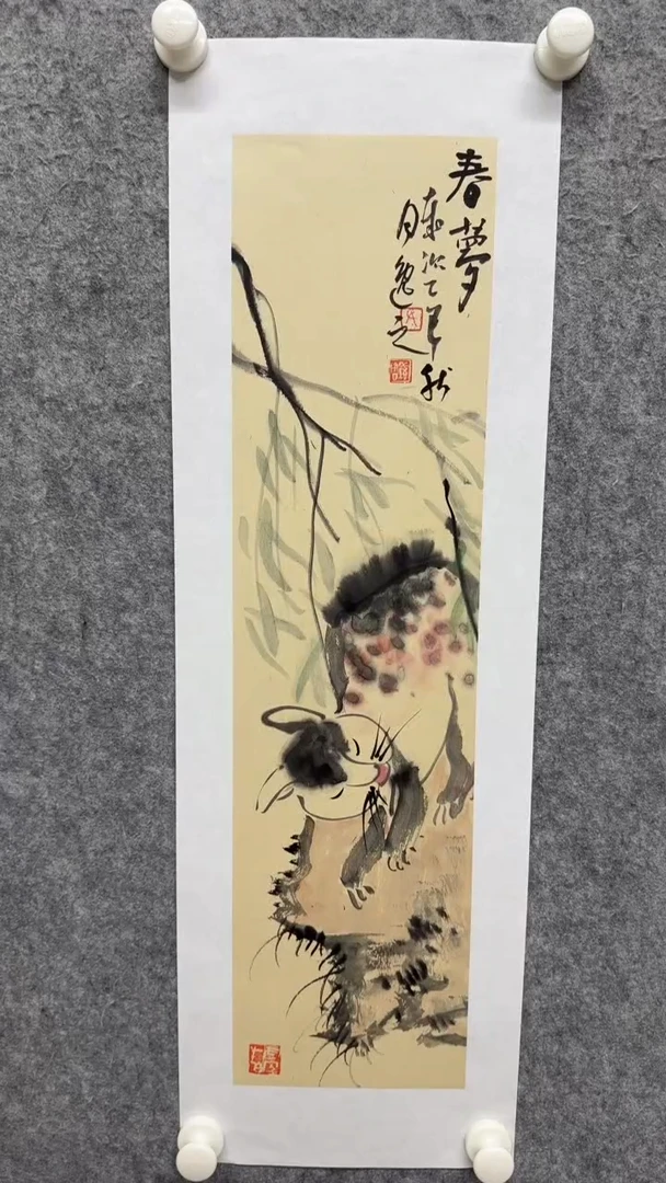 国画写意画花鸟画手绘