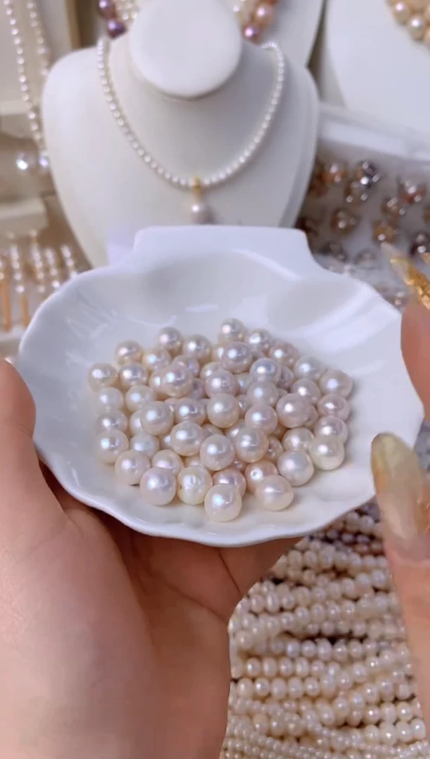 【闪购商品】淡水珍珠耳饰未镶嵌A113