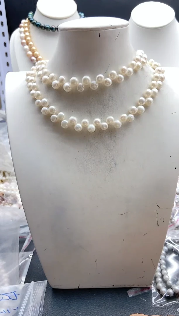 淡水珍珠未镶嵌颈饰1