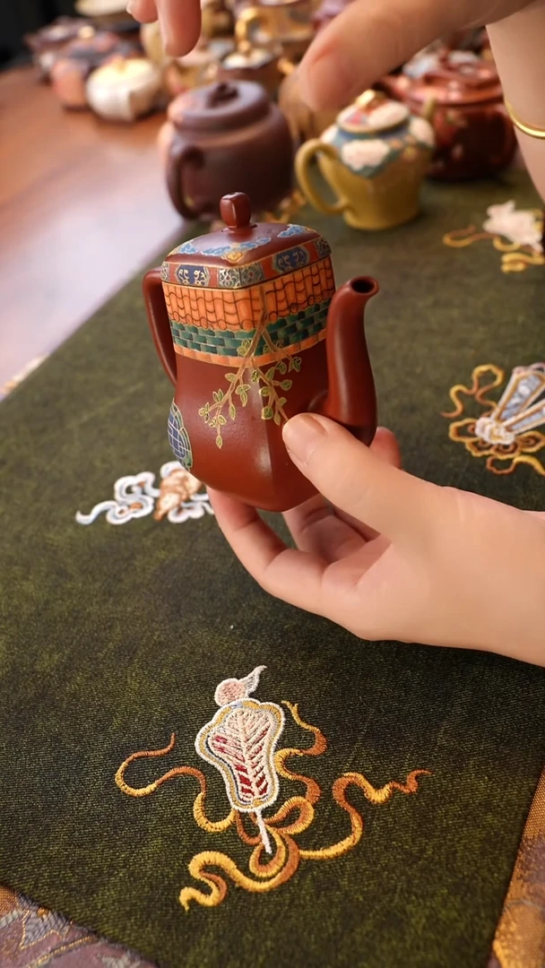 茶壶紫砂故宫帕帕