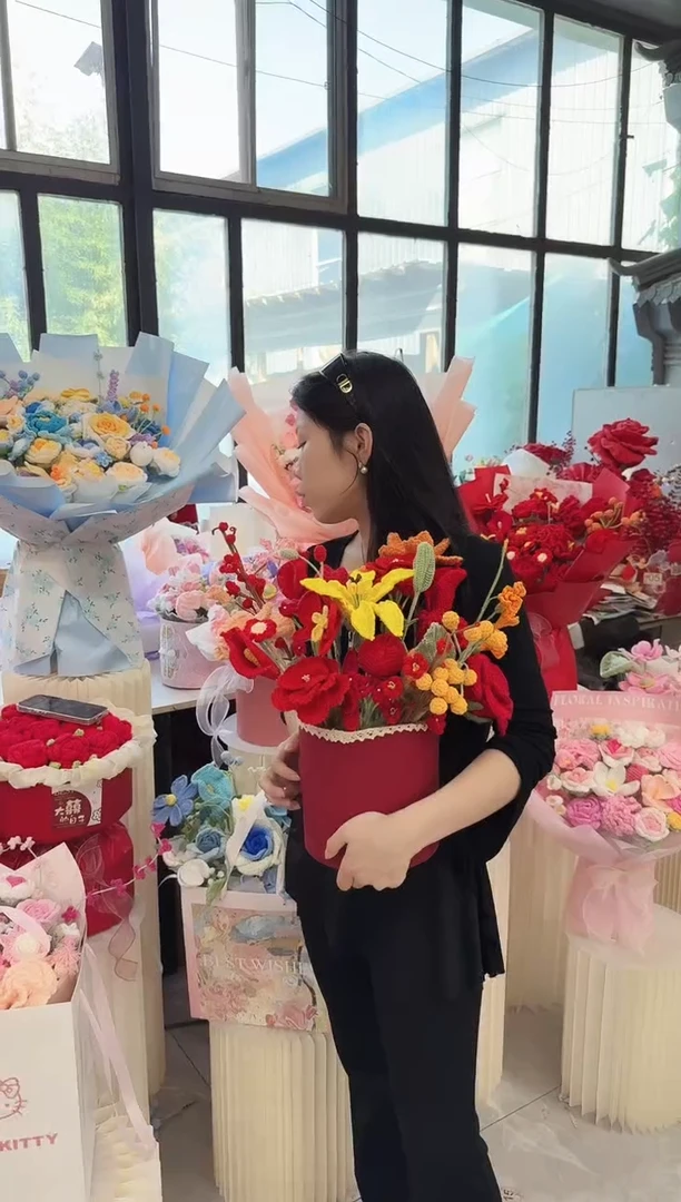 非遗手工定制花束，孤品清仓！！