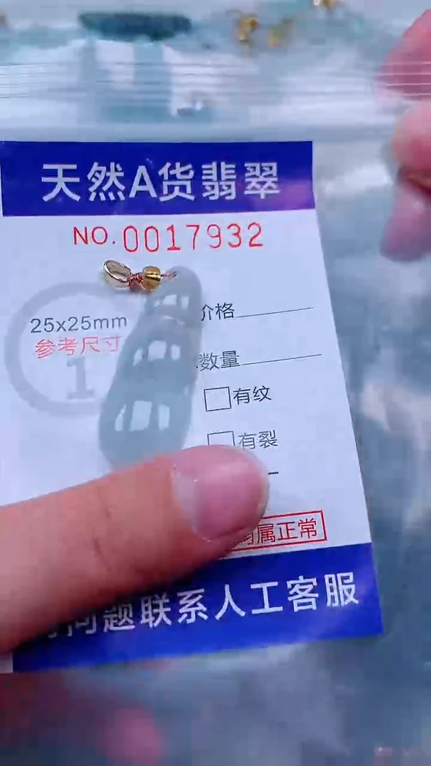 吊坠(不含链)未镶嵌翡翠1