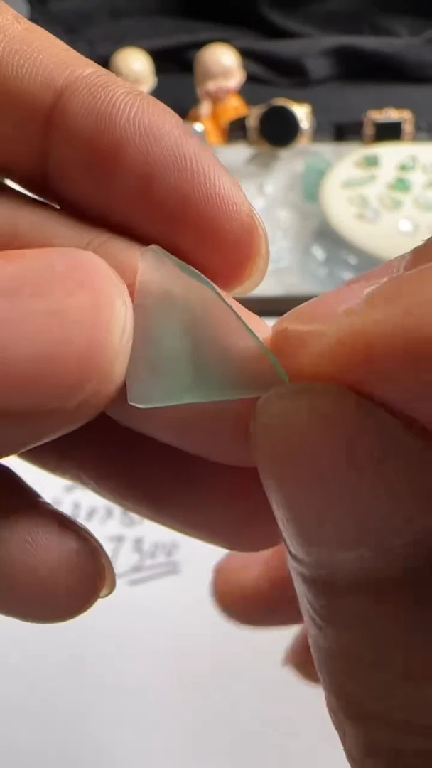 定制翡翠银S925镶嵌天然翡翠