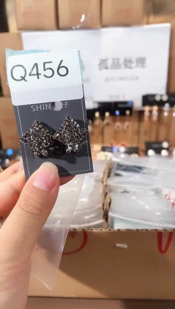 合金925银锆石Q456