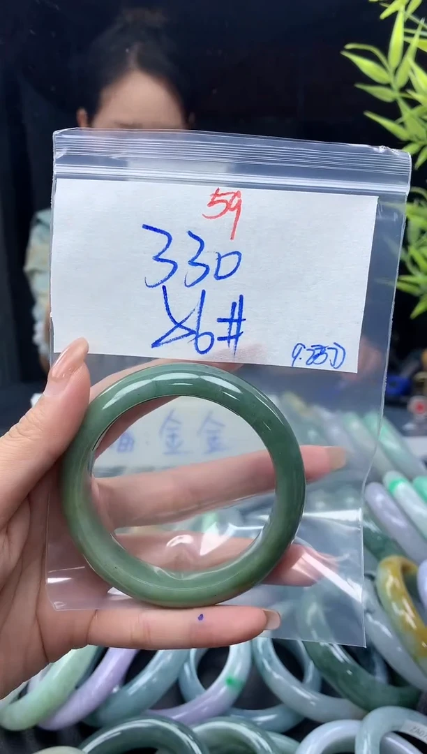 未镶嵌定制翡翠59毛货需精细抛光+多样性发1件+330元