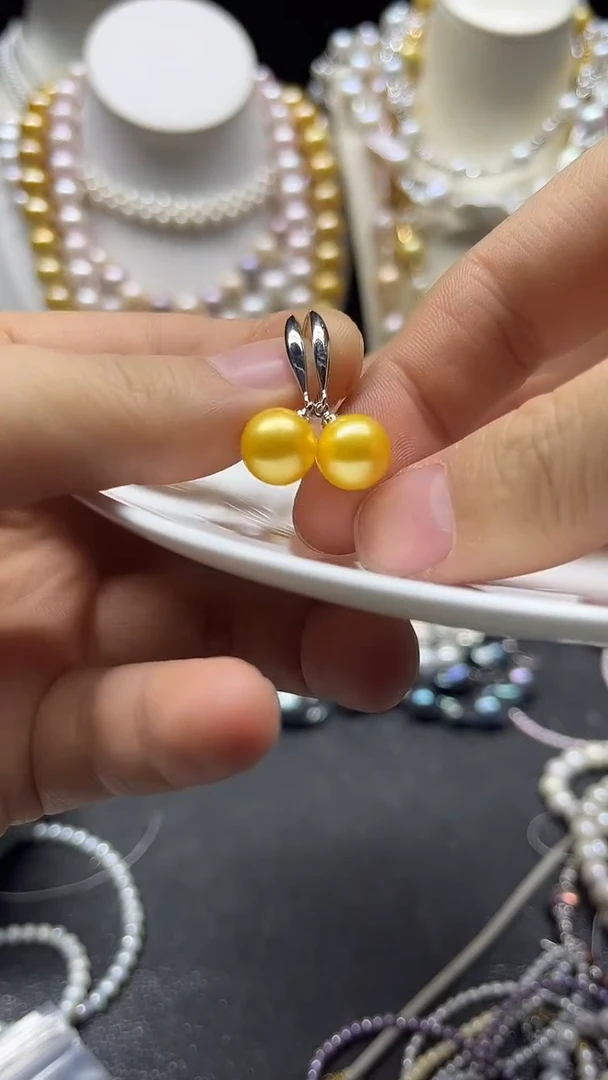 颈饰未镶嵌淡水珍珠多人耳饰