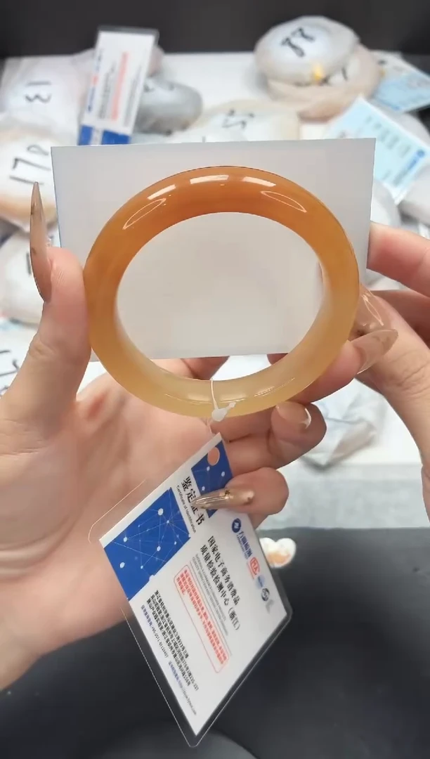 石英质玉手镯未镶嵌273/黄龙57.3