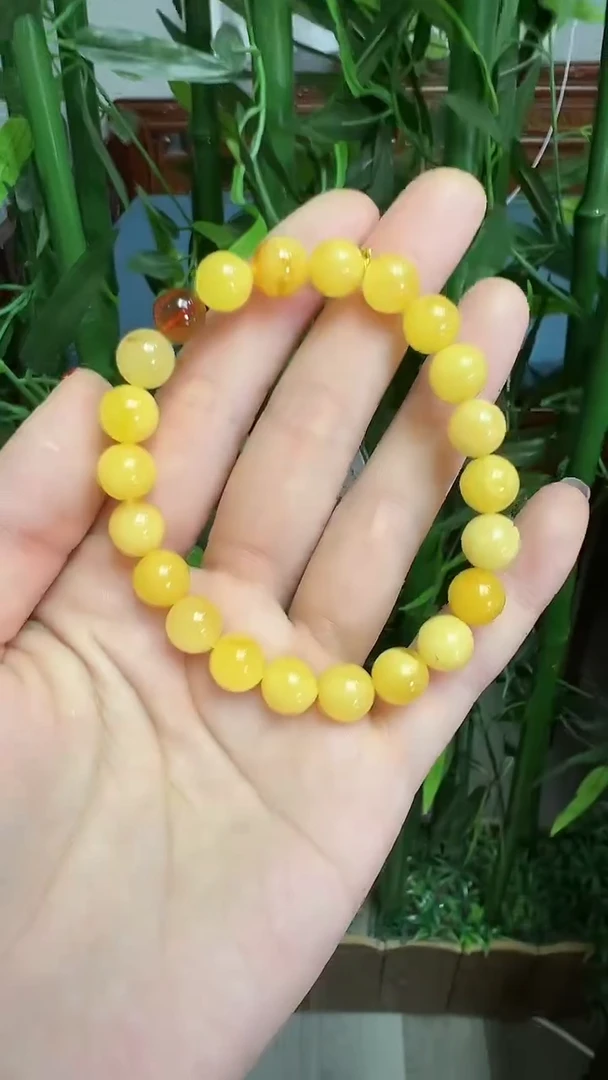 手链蜜蜡未镶嵌手串