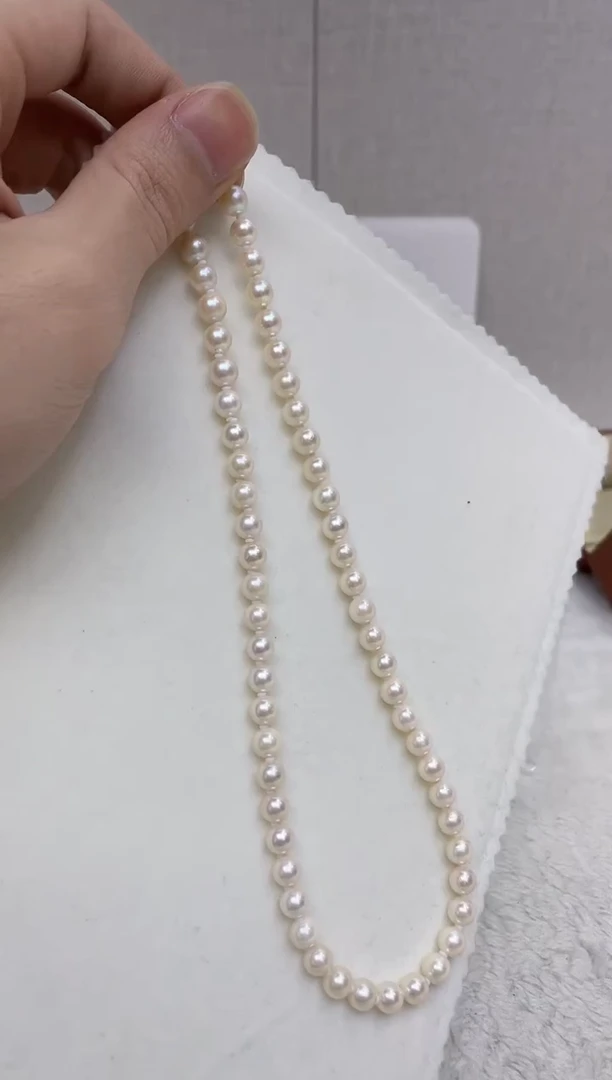 颈饰银S925镶嵌海水珍珠